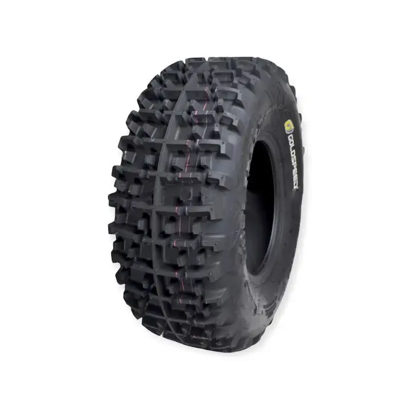 Vente Directe PNEU ARRIERE 10&prime; GOLDSPEED SC4 JAUNE (dur) 22,5x9x10 (22.5910)