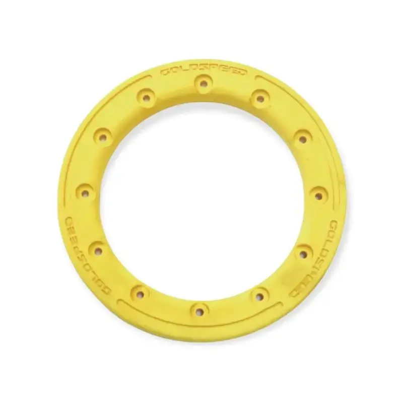 Prix Réduit GoldSpeed:PLATEAU DE BEAD LOCK 9&prime; JAUNE PC POLY CABONATE YELLOW + BOLTS B10A – B11A