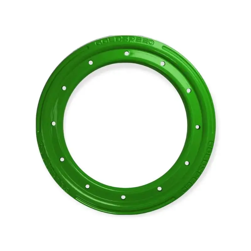 Soldes GoldSpeed:PLATEAU DE BEAD LOCK 10&prime; VERT ALU ALUMINIUM GREEN + BOLTS B10A – B11A