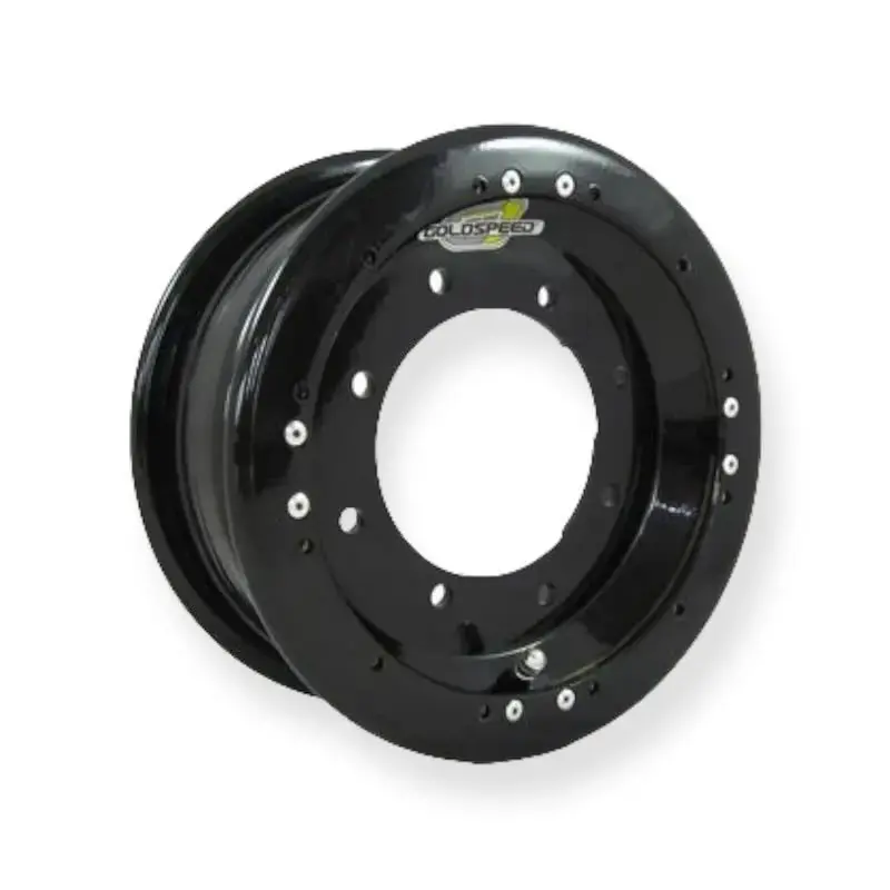 GoldSpeed:SINGLE beadlock 10×5 4×144/4×156 3+2 NOIR (sans plateau) BEAD-LOCK RIM BLACK B9B Remise