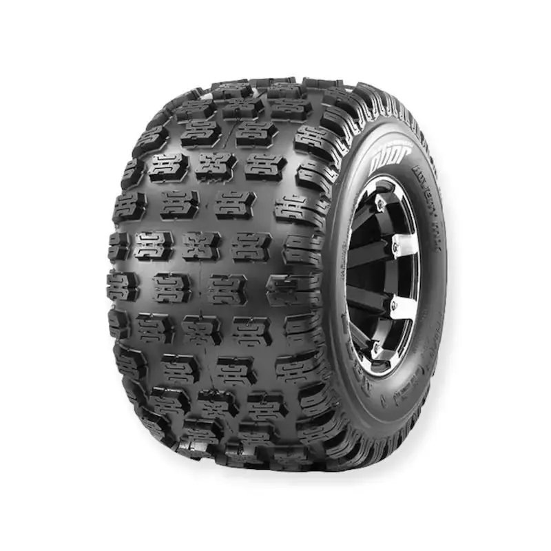 PNEU OBOR ADVENT MXS 18X10X8 GOMME TENDRE 4 PLIS STICKER BLANC (18108) Usine Directe