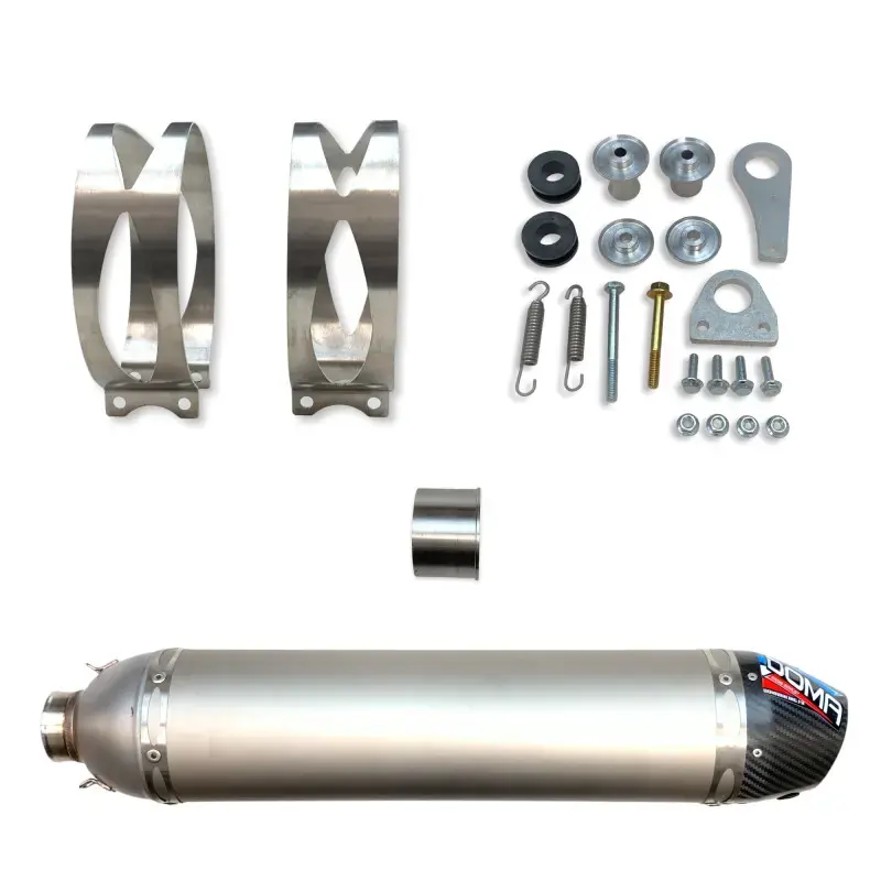 Soldes Silencieux 4 temps pour KTM 450 SX ATV et 505 SX ATV (09-10) Aluminium / Carbone