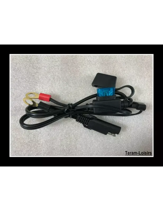 Vente Flash Cable pour Chargeur Optimate Lithium LFP Raccord Rapide Batterie Moto à Chargeur