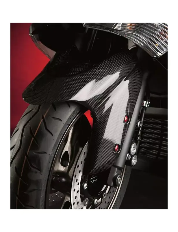 Garde-boue avant LIGHTECH carbone brillant Yamaha T-Max 500/530 Nouvel Arrivage