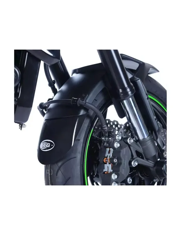 Promotion Extension de garde-boue avant R&G RACING noir Kawasaki Z900