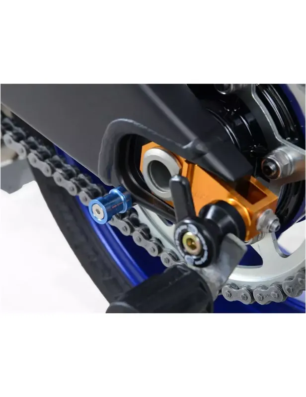 Pions de bras oscillant R&G RACING M10 bleu Promotion Saisonnière