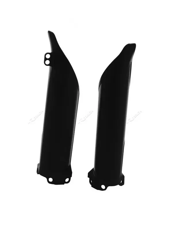Réduction Protections de fourche RACETECH noir Kawasaki KX250F/450F