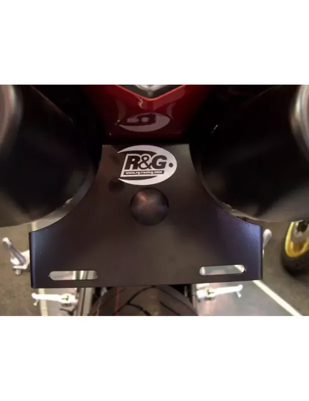 Promotion Saisonnière Support de plaque R&G RACING noir Yamaha YZF-R1