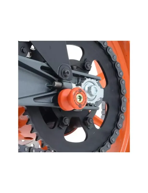 Réduction Pion de bras oscillant R&G RACING orange KTM/Kawasaki
