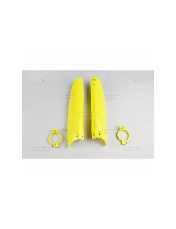Protections de fourche UFO jaune Suzuki RM125/250 Affaire À Saisir