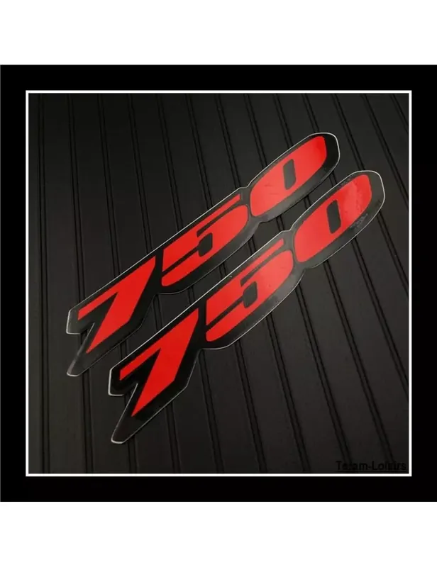 Dernière Chance 2 Autocollant Carénage pour Suzuki GSXR 750
