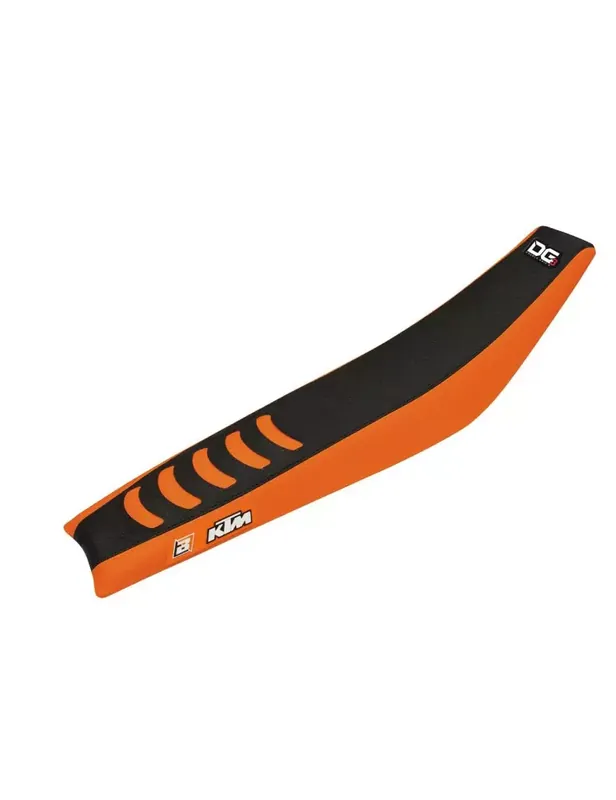 Housse de selle BLACKBIRD Double Grip 3 noir/orange KTM SX85 Petit Prix