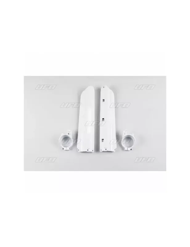 Protections de fourche UFO blanc Yamaha Dernier Modèle