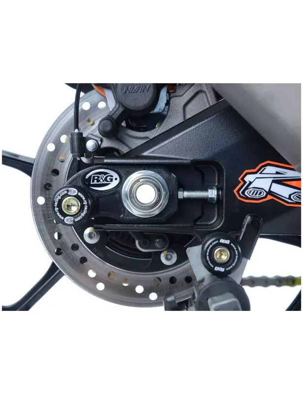 Pions de bras oscillant avec platine R&G RACING noir Yamaha R6 Remise