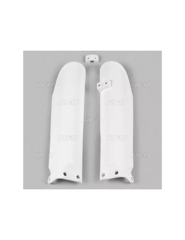 Expédition Rapide Protections de fourche UFO blanc KTM SX85