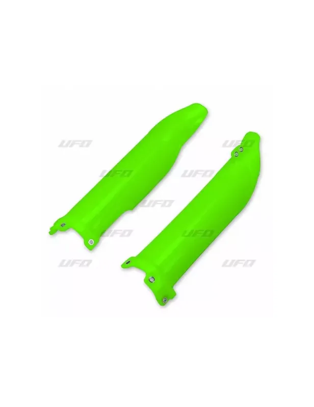 Protections de fourche UFO vert fluo Kawasaki KX450F Must-Have