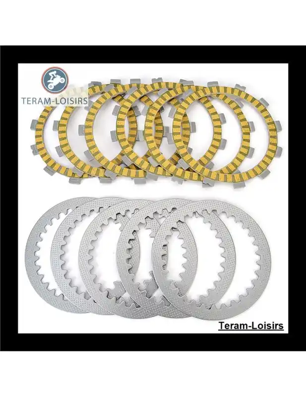 Kit Disques garnis + lisses Embrayage pour Suzuki SX 200 de 1990 1991 Offre Exclusive