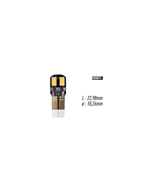 Achat Immédiat LAMPE TEMOIN BLANCHE SANS CULOT W2,1 X 9,5D/W5W-T10