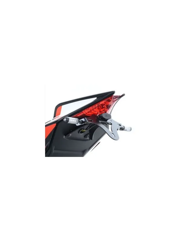 Jusqu&rsquo;à Épuisement Des Stocks Support de plaque noir R&G RACING Aprilia V4 Tuono