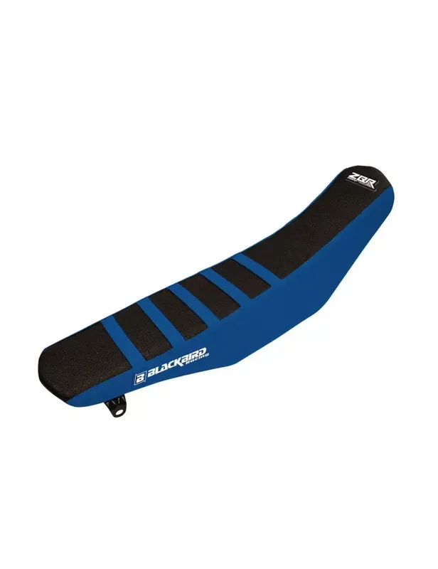 Housse de selle BLACKBIRD Zebra bleu/noir Yamaha YZ450F Nouvel Arrivage