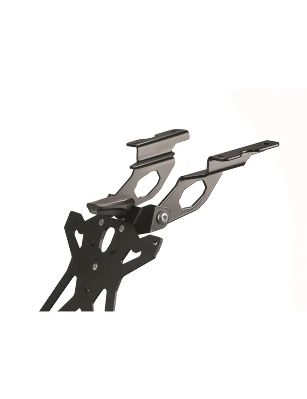 Retour Gratuit Support de plaque LIGHTECH réglable noir Kawasaki ZX6R