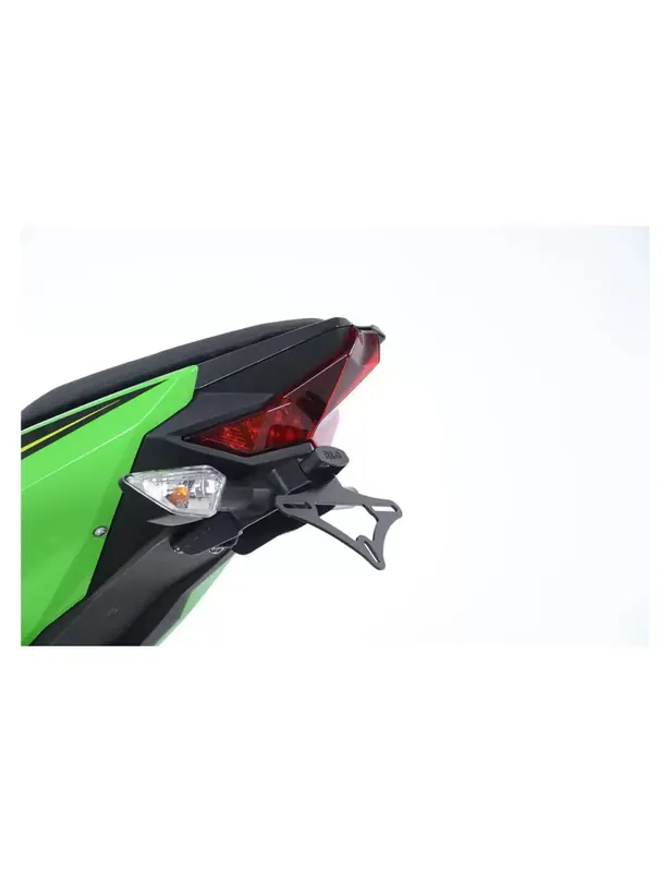 Nouvelle Collection Support de plaque R&G RACING noir Kawasaki Ninja 400