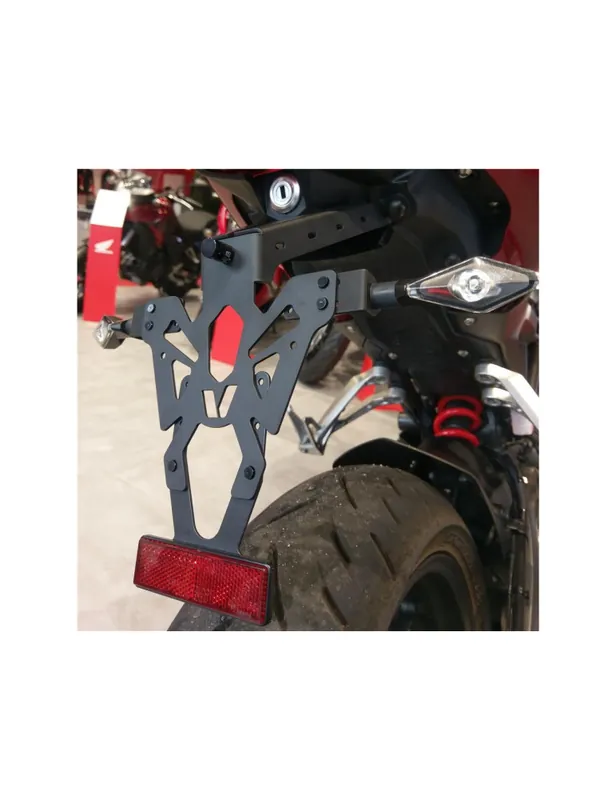 Support de plaque V PARTS noir Honda CB125R/300R Commander Maintenant