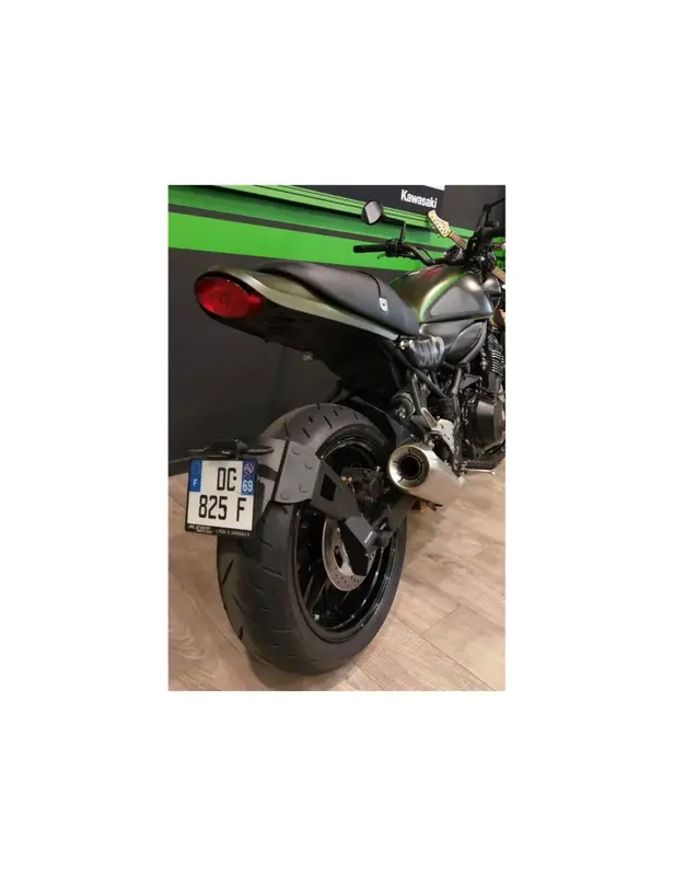 Certifié Support de plaque ACCESS DESIGN "ras de roue" noir Kawasaki Z900RS