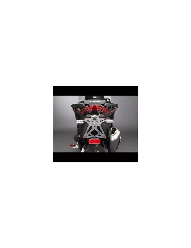 Bon Plan Support de plaque réglable LIGHTECH noir Honda X-Adv