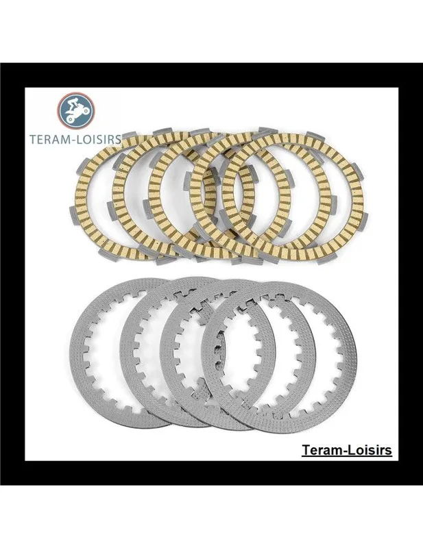 Kit Disques garnis + lisses Embrayage pour Honda CM 185 de 1978 1979 Super Prix