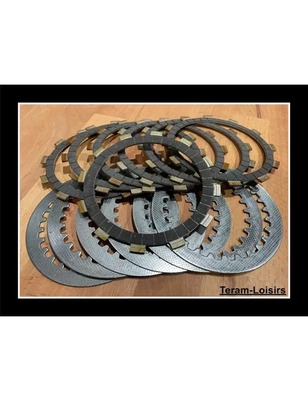 Kit Disques garnis + lisses Embrayage pour Yamaha YFM 350 Big Bear 1996 à 1999 Produit De Marque