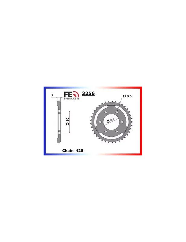 XT.350'85/93 – TW.200'89/06 35 428 Prix Cassé