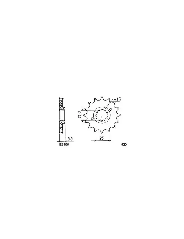 Usine Directe POLARIS 500.PREDATOR '02/04 13 520