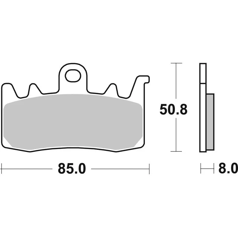 Achat Immédiat Plaquettes de Frein AV BREMBO QJMOTOR Route Métal Fritté
