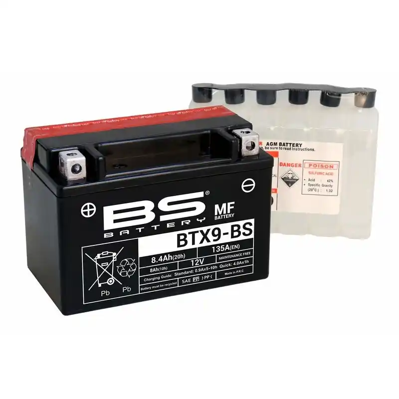 Batterie BS BATTERY BTX9-BS Acheter En Ligne