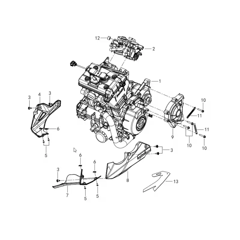 Super Prix Moteur / Injection / Sabot Moteur 6 – ECROU CAGE ST4.2 QJ