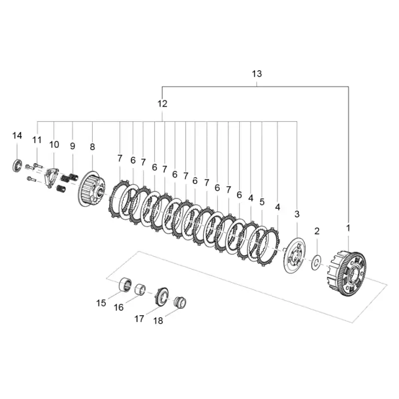 Bon Plan Embrayage 7 – DISQUE GARNI II SRV 550