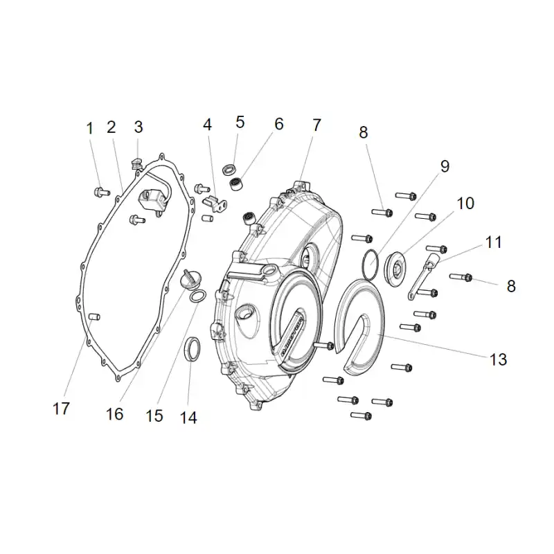Seulement Aujourd&rsquo;hui Carter Embrayage 8 – VIS M6X28 QJ