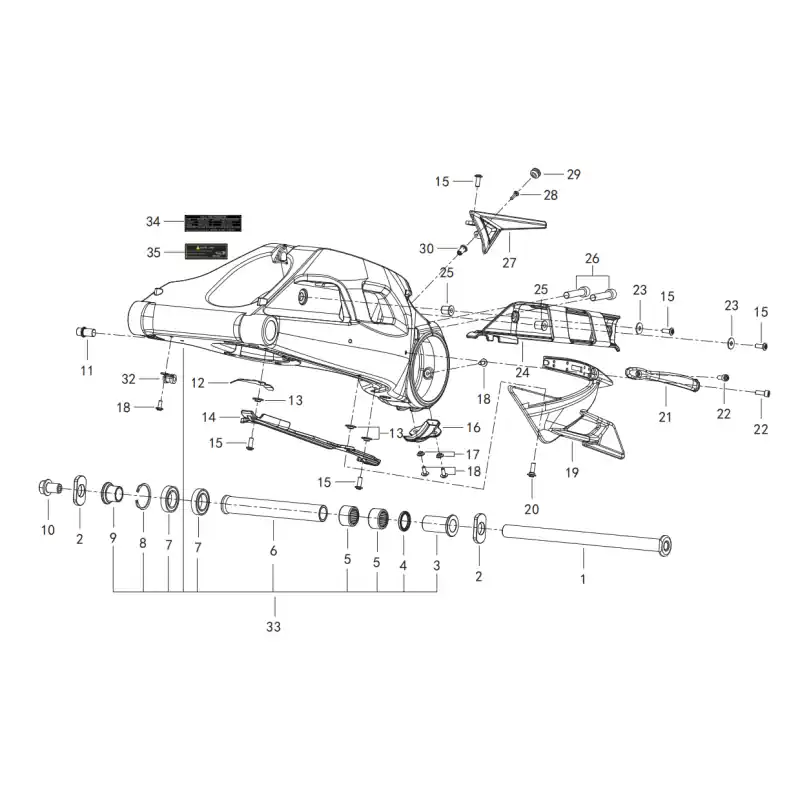 Bras Oscillant 22 – VIS M6X16 QJ Acheter Direct