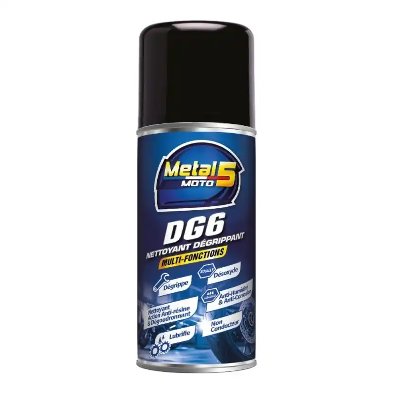 Haute Qualité Nettoyant Degrippant Moto Metal 5 (200ml)