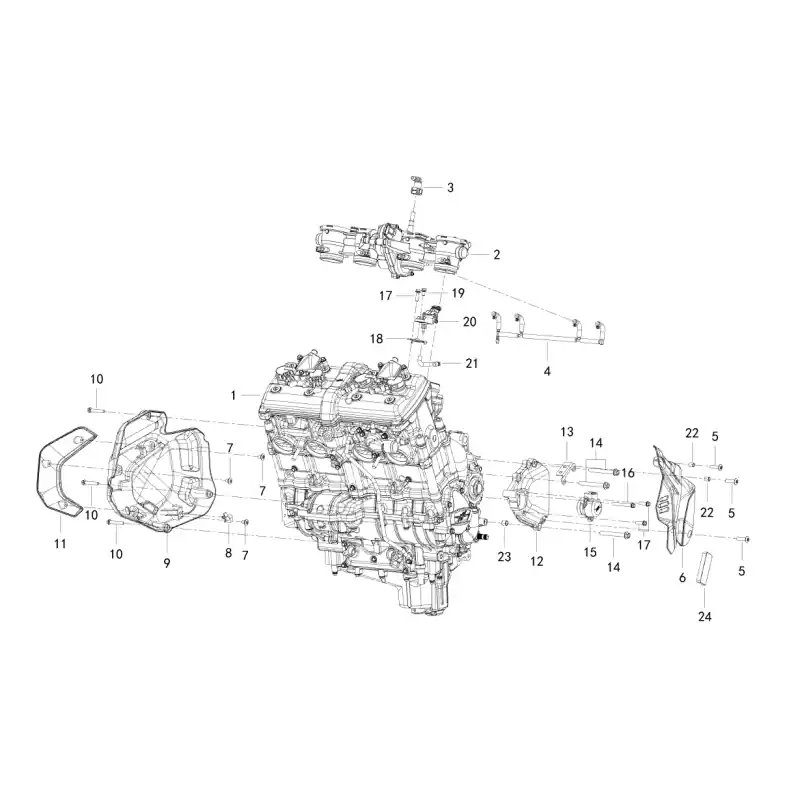 Moteur / Corps Injection 1 – MOTEUR SRK921 Prix Promo
