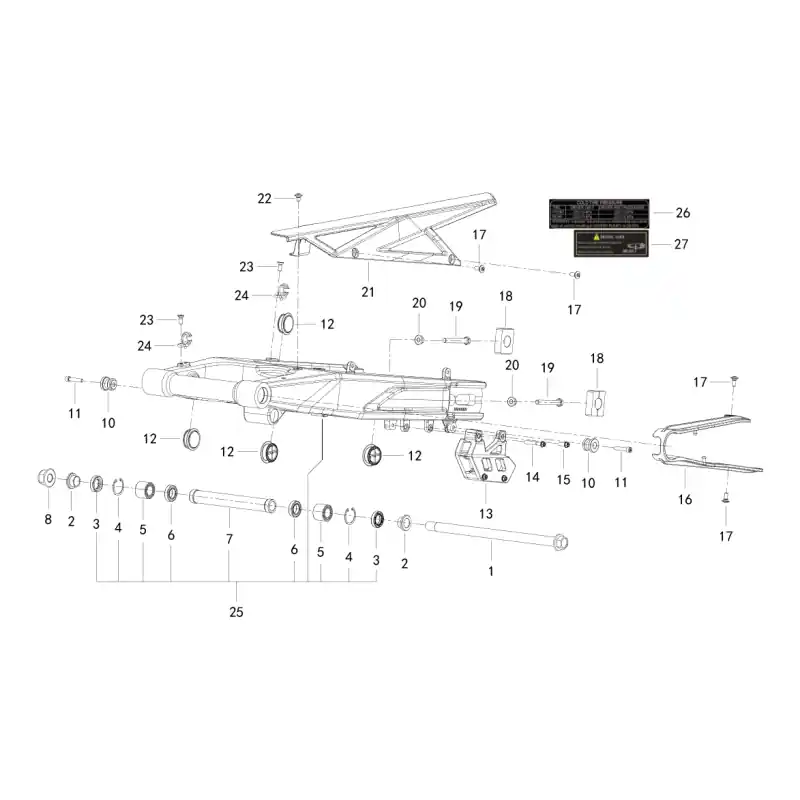 Offre Limitée Bras Oscillant 20 – ECROU M8 QJ