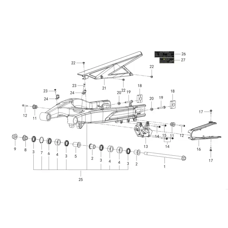 Bras Oscillant 20 – ECROU M8 QJ Commande En Gros