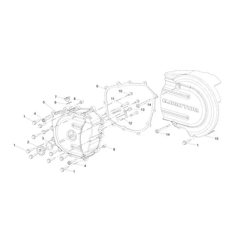 Carter Allumage 1 – VIS M6X25 QJ Dernier Modèle