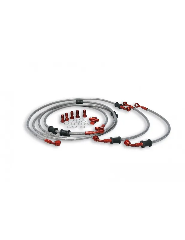 Prix Choc Durites de frein Malossi racing AV/AR TMAX 530 12-16 SANS ABS