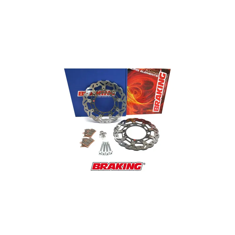 Soldes Disques frein Avant kit Braking 300 mm TMAX 15-26