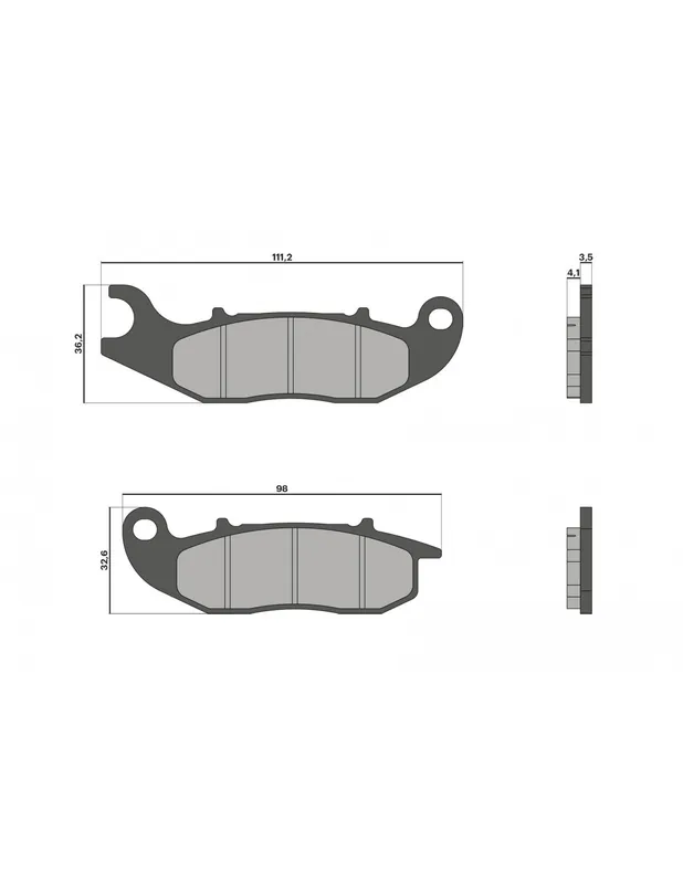 Acheter En Ligne Plaquettes de frein AVANT Malossi sport PCX 125 18-25