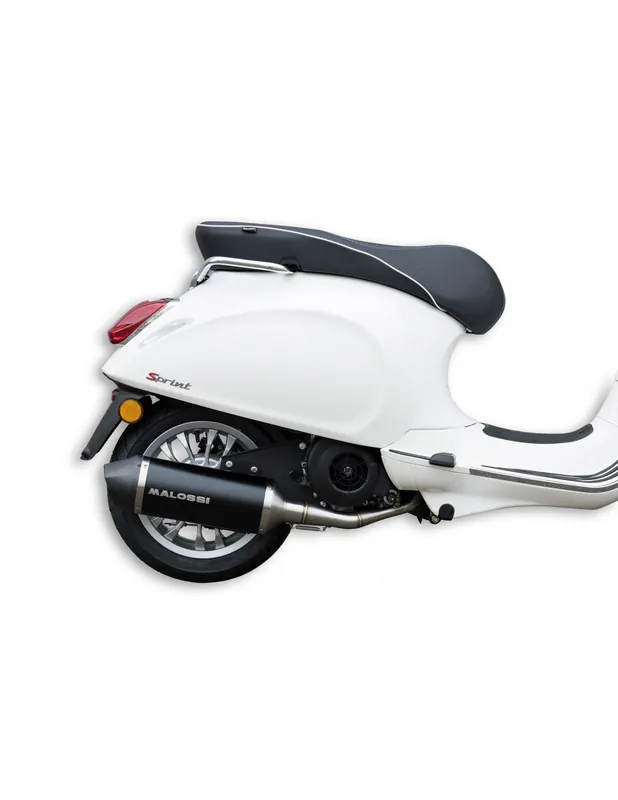 Marque Pot d&rsquo;échappement Malossi RX black Vespa Primavera 125 Iget Vespa Sprint 125 Iget 16-20