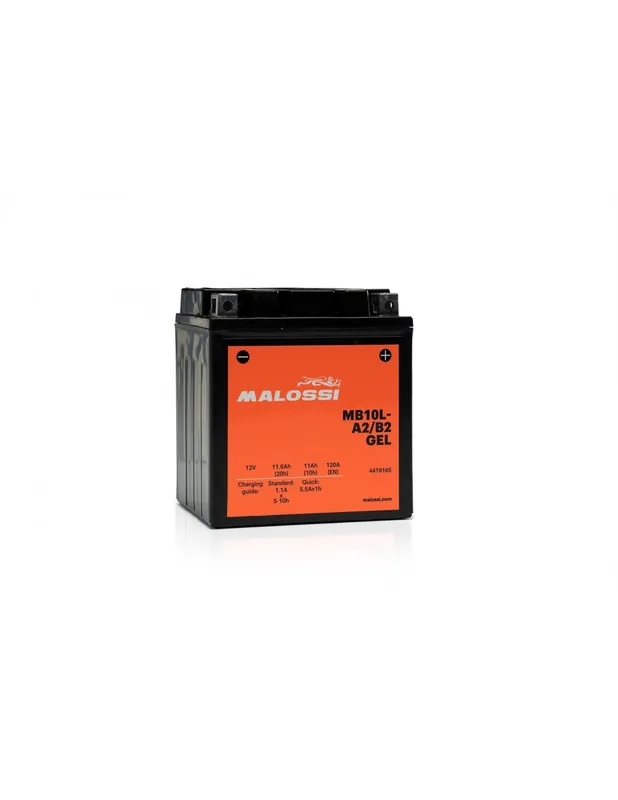 Batterie Gel Malossi MB10L-A2/B2 Gilera Runner VXR 200 4t 02-04 Runner FXR 180 2T 98-02 Paiement Sécurisé