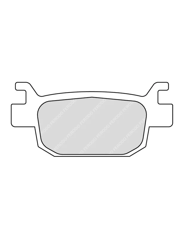 Plaquettes de frein ARRIERE Ferodo Honda Forza 125 Expédition Rapide